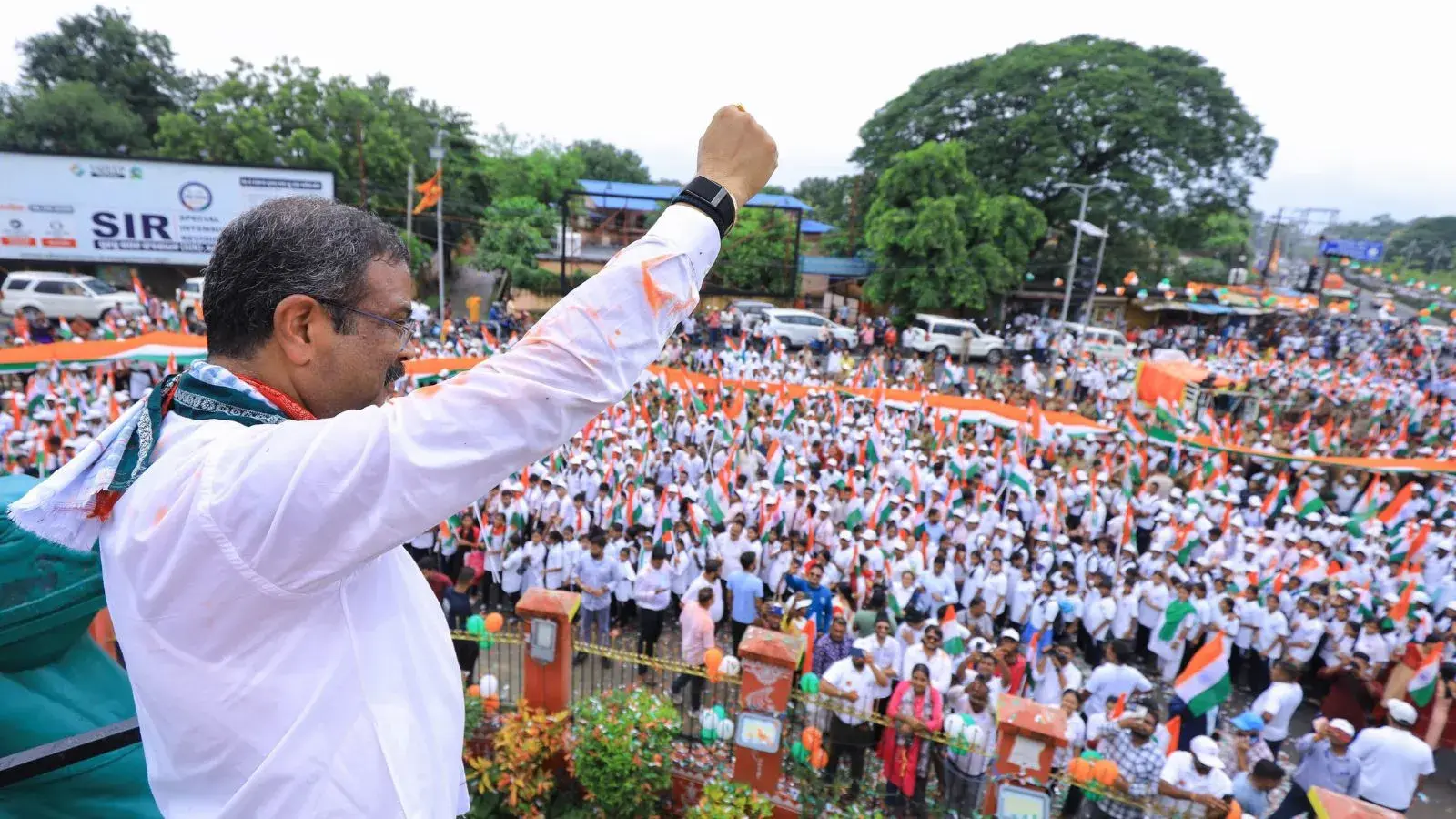 Dharmendra Pradhan reappears with a Gen Z pitch after resignation